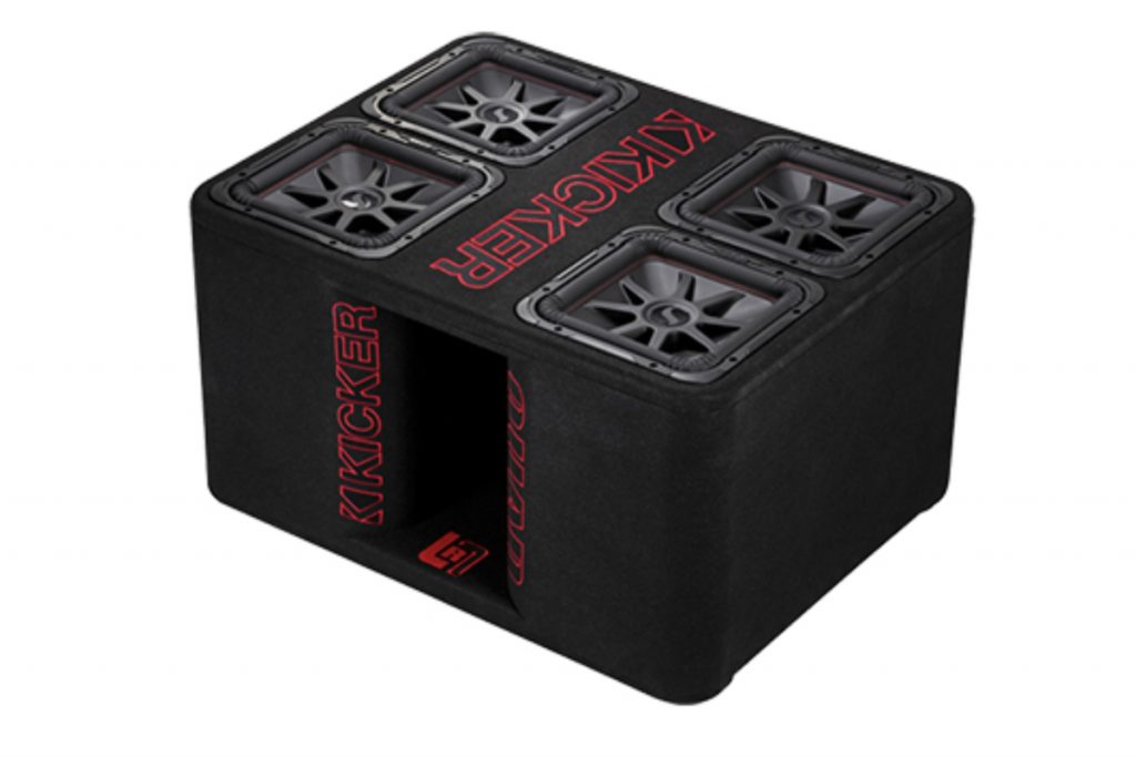 KICKER QUAD 12″ SUBWOOFER (47QL7R12) Ronsons Audio Video